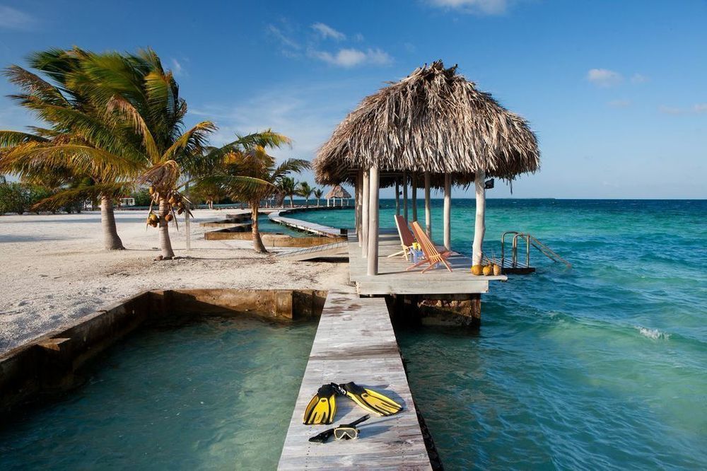 Hotel Royal Belize Thatch Caye Exterior foto